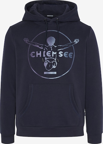 CHIEMSEE Regular fit Sweatshirt in Blauw: voorkant