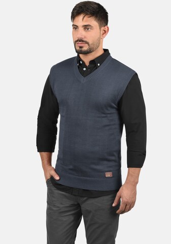 BLEND Sweater Vest 'Larsson' in Blue: front