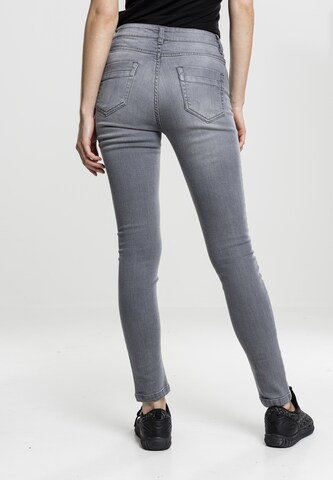 Skinny Jeans de la Urban Classics pe gri