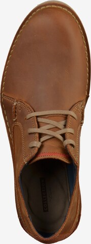 CLARKS Schnürschuh 'Vargo Plain' in Braun