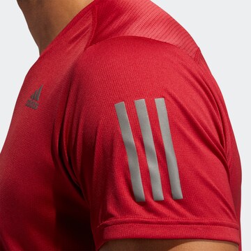 T-Shirt fonctionnel 'Own The Run' ADIDAS PERFORMANCE en rouge