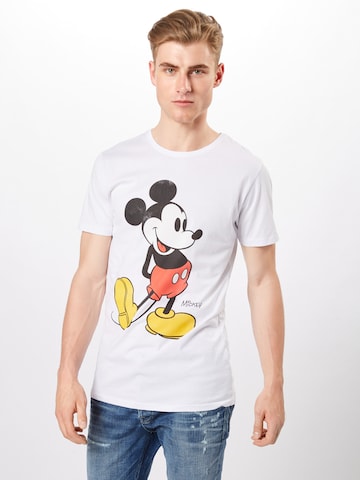 Mister Tee Тениска 'Mickey Mouse' в бяло