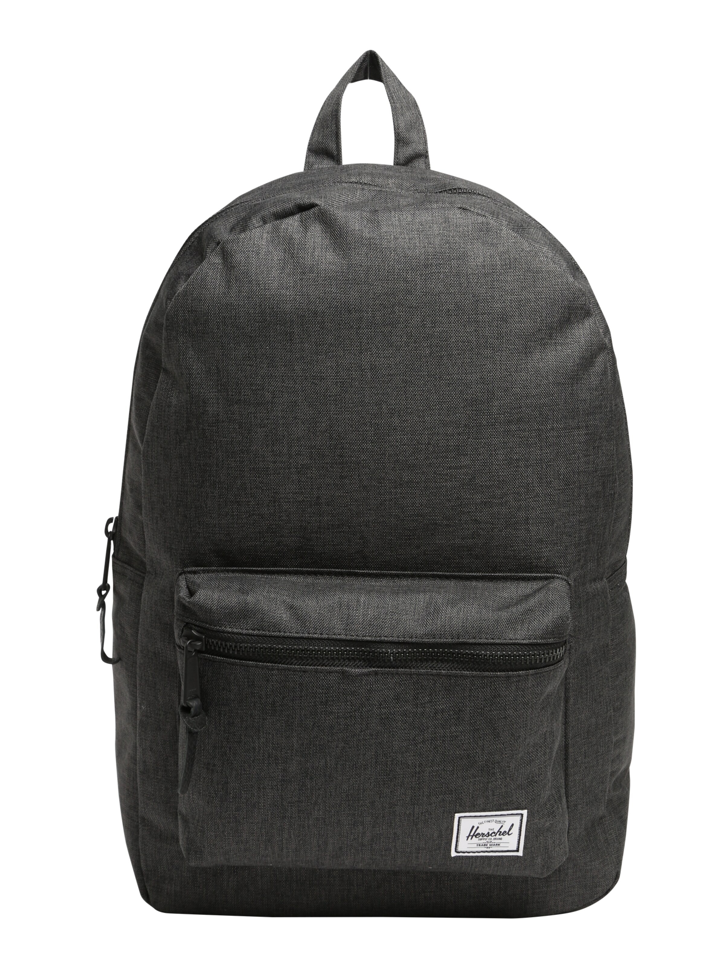 Herschel Rucksack 'Settlement' in Schwarz: Vorderseite