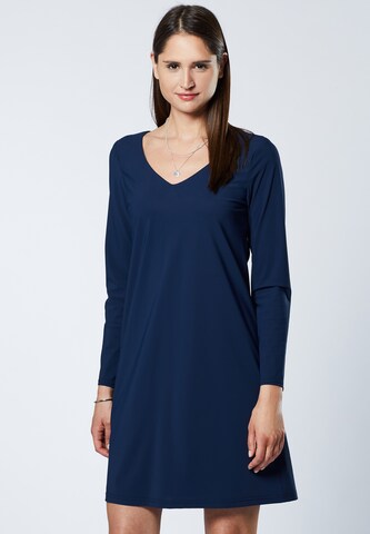 EVITA Jurk in Blauw: voorkant