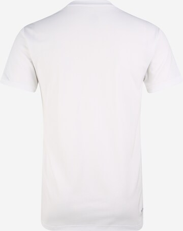 ADIDAS SPORTSWEAR - Ajuste regular Camiseta funcional 'AERO 3S TEE' en blanco