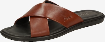 SIOUX Mules 'Minago' in Brown: front