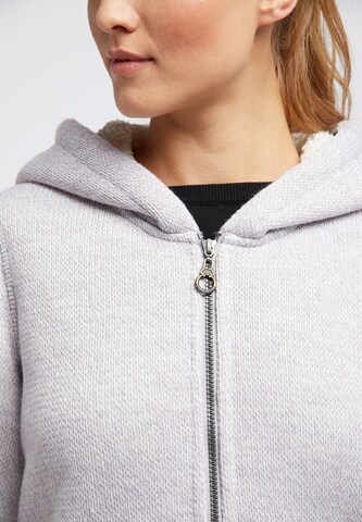 DREIMASTER Zip-Up Hoodie in Grey