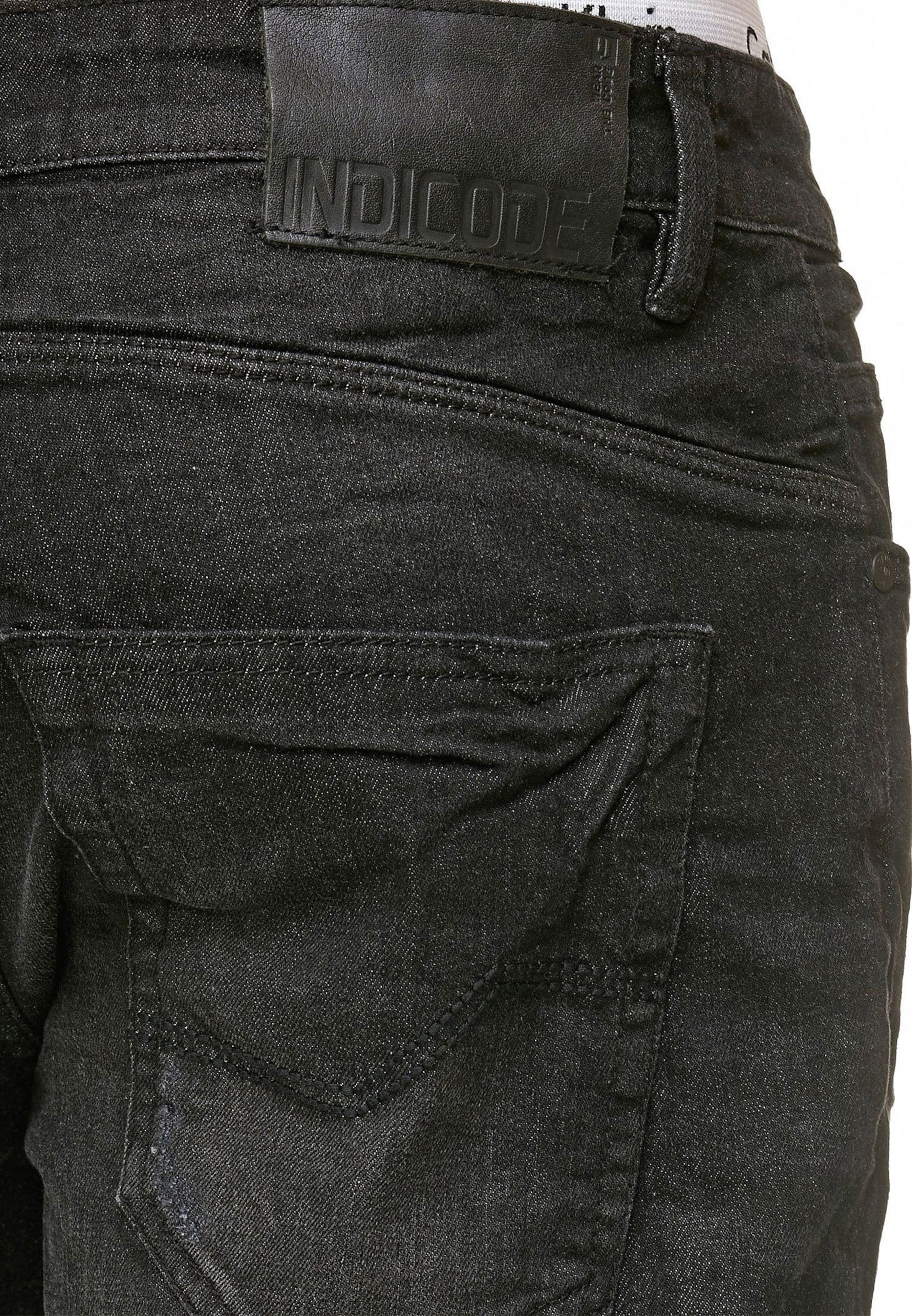 INDICODE JEANS Regular Jeans 'Caden' in Black