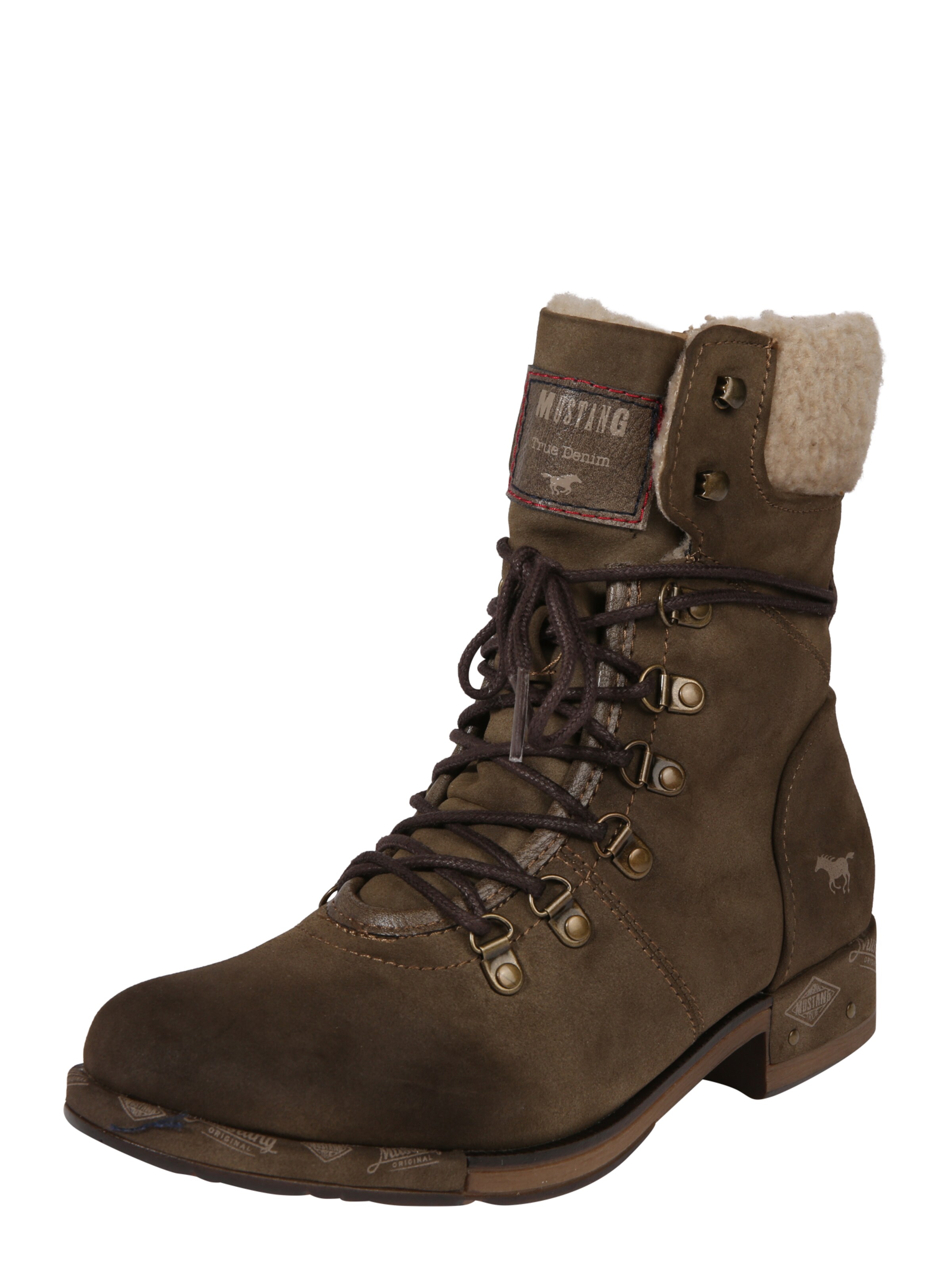 MUSTANG - Veterlaarzen in de kleur Bruin
