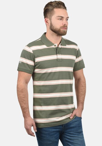 BLEND - Camisa 'Pique' em verde: frente