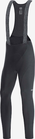 GORE WEAR Skinny Bibtights in Schwarz: predná strana