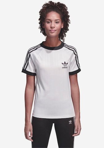 ADIDAS ORIGINALS Shirt in White: front