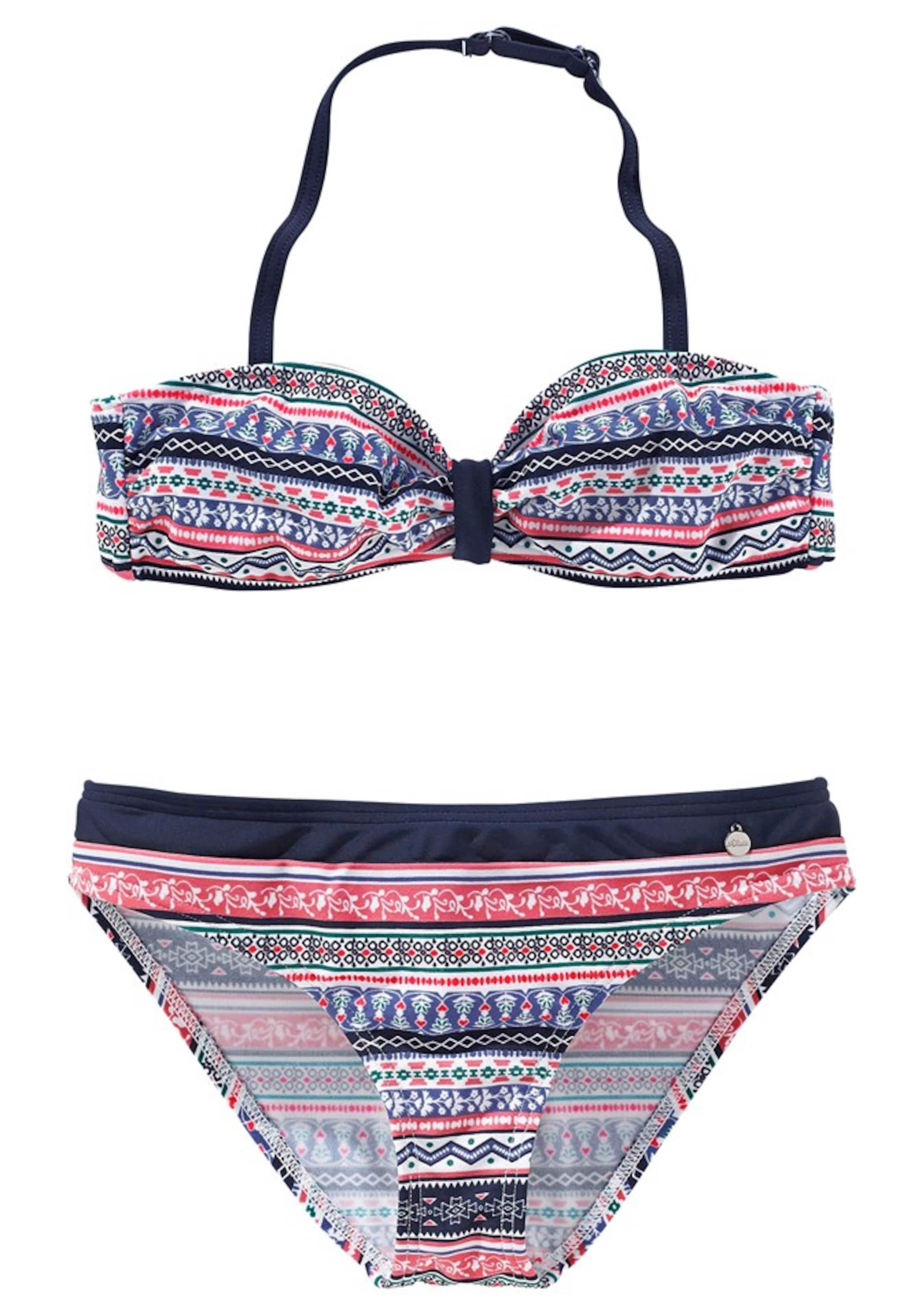 s.Oliver Balconette Bikini i blandingsfarvet: forside