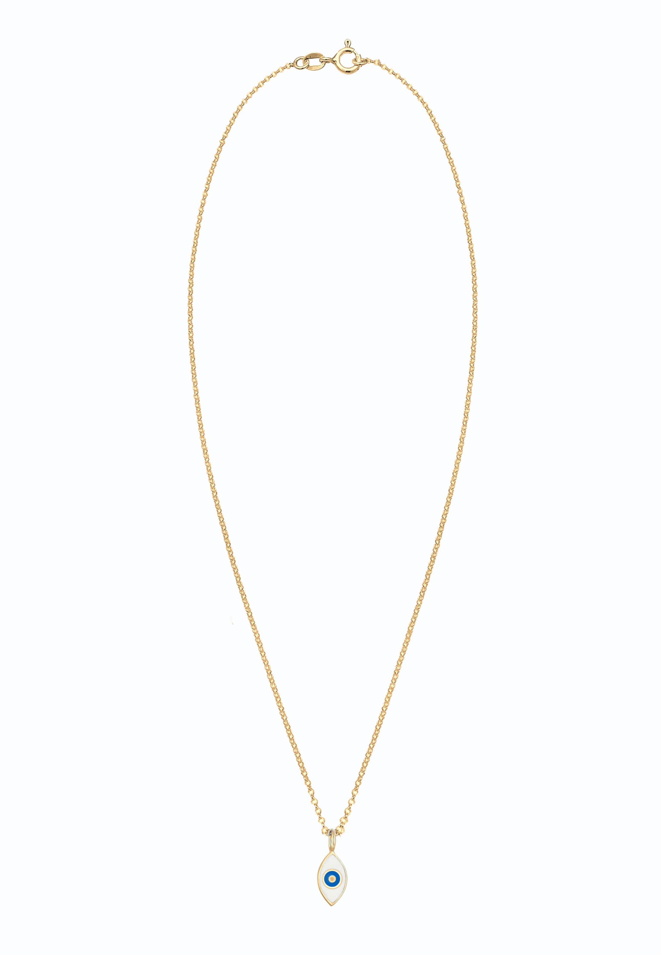 Lanțuri 'Evil Eye' de la ELLI pe auriu