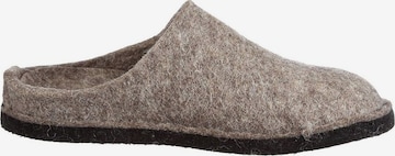 HAFLINGER Slippers in Brown