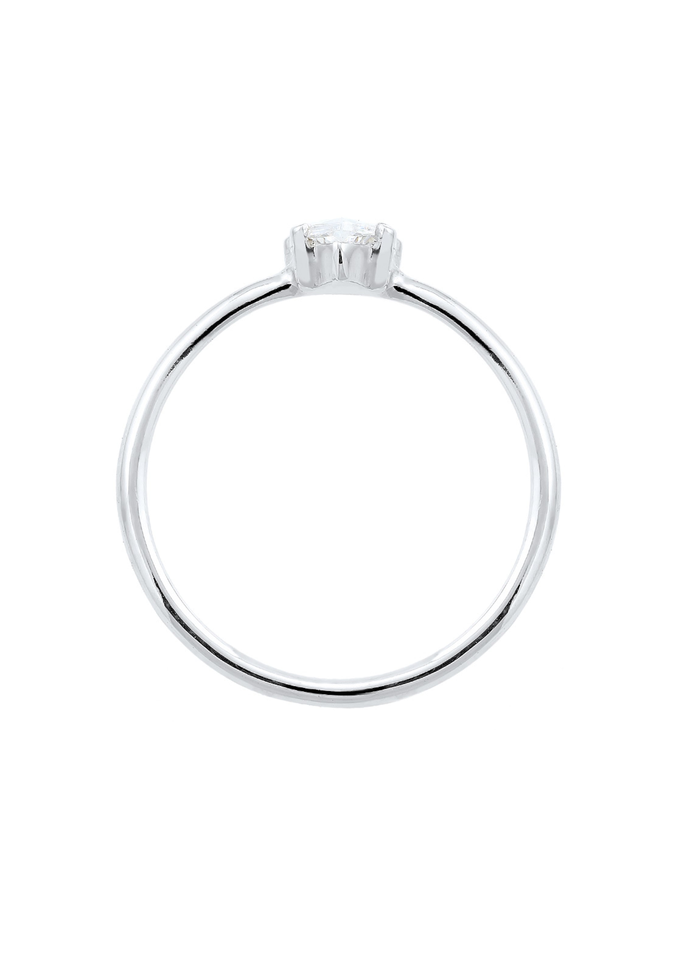 ELLI Кольцо в Серебристый