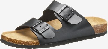 Cruz Mules in Black: front