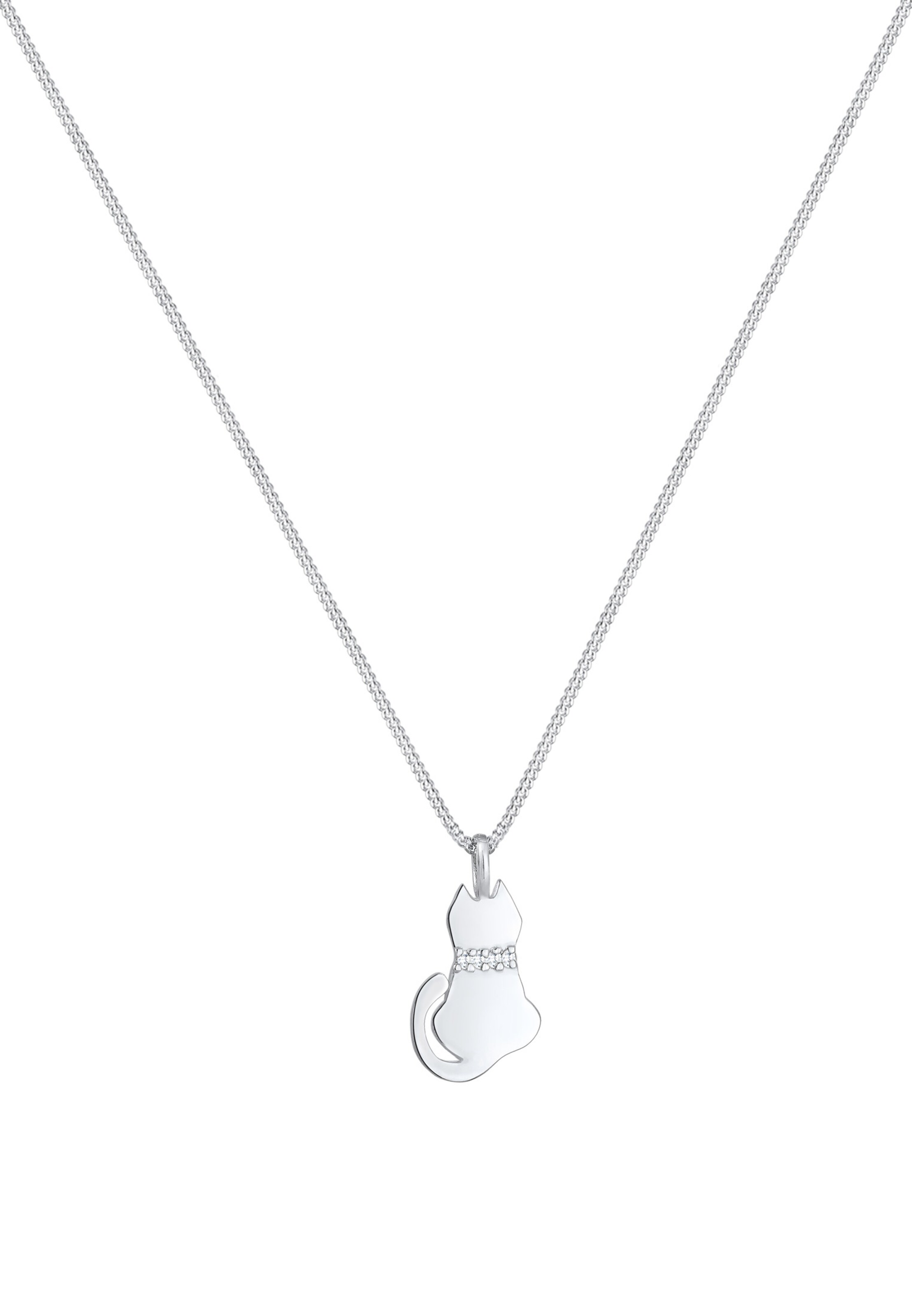 Chaîne 'Katze' Nenalina en argent : devant