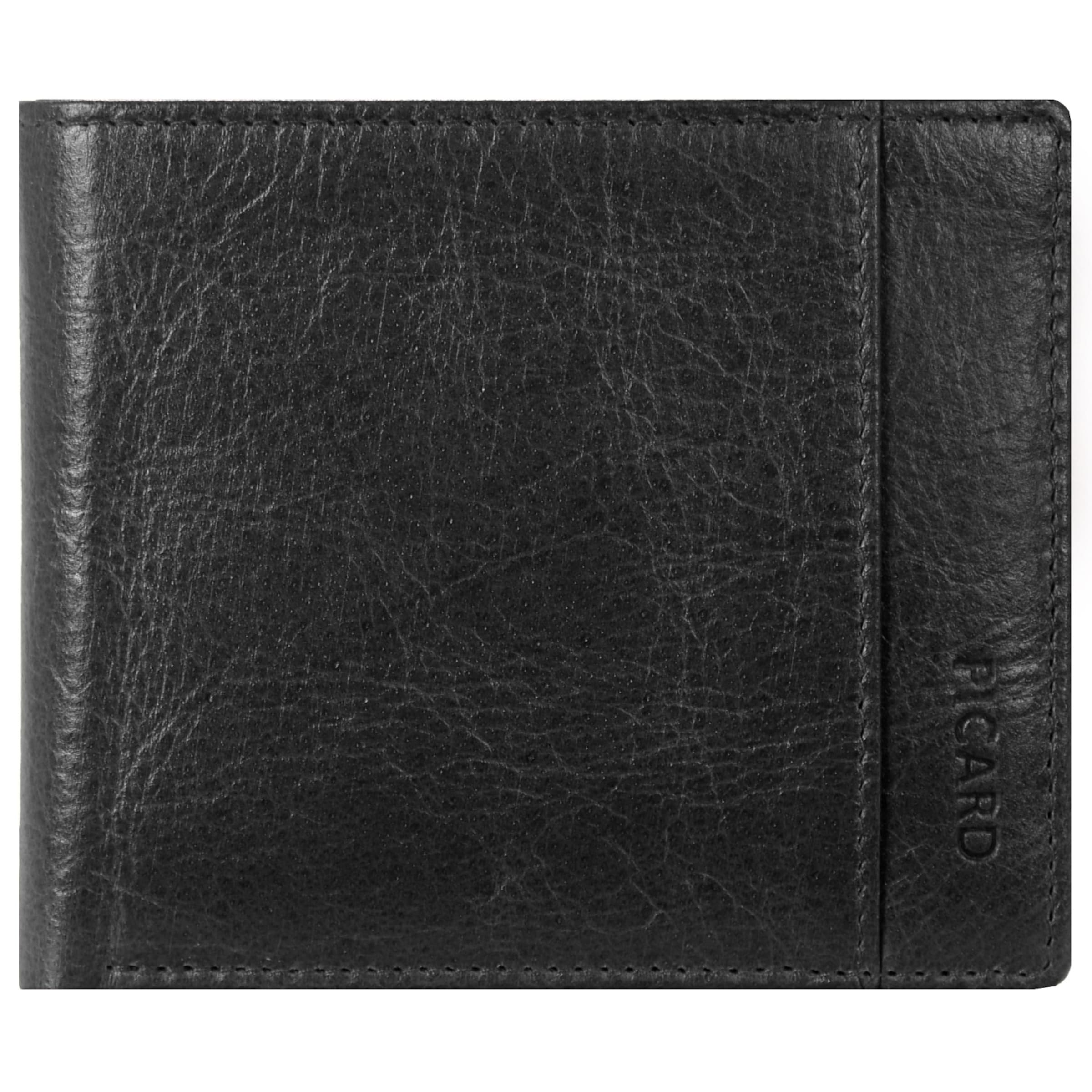 Picard Wallet 'Buddy' in Black: front