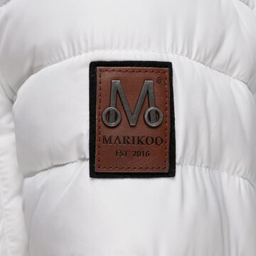 MARIKOO Winter Jacket 'Hasimausi' in White