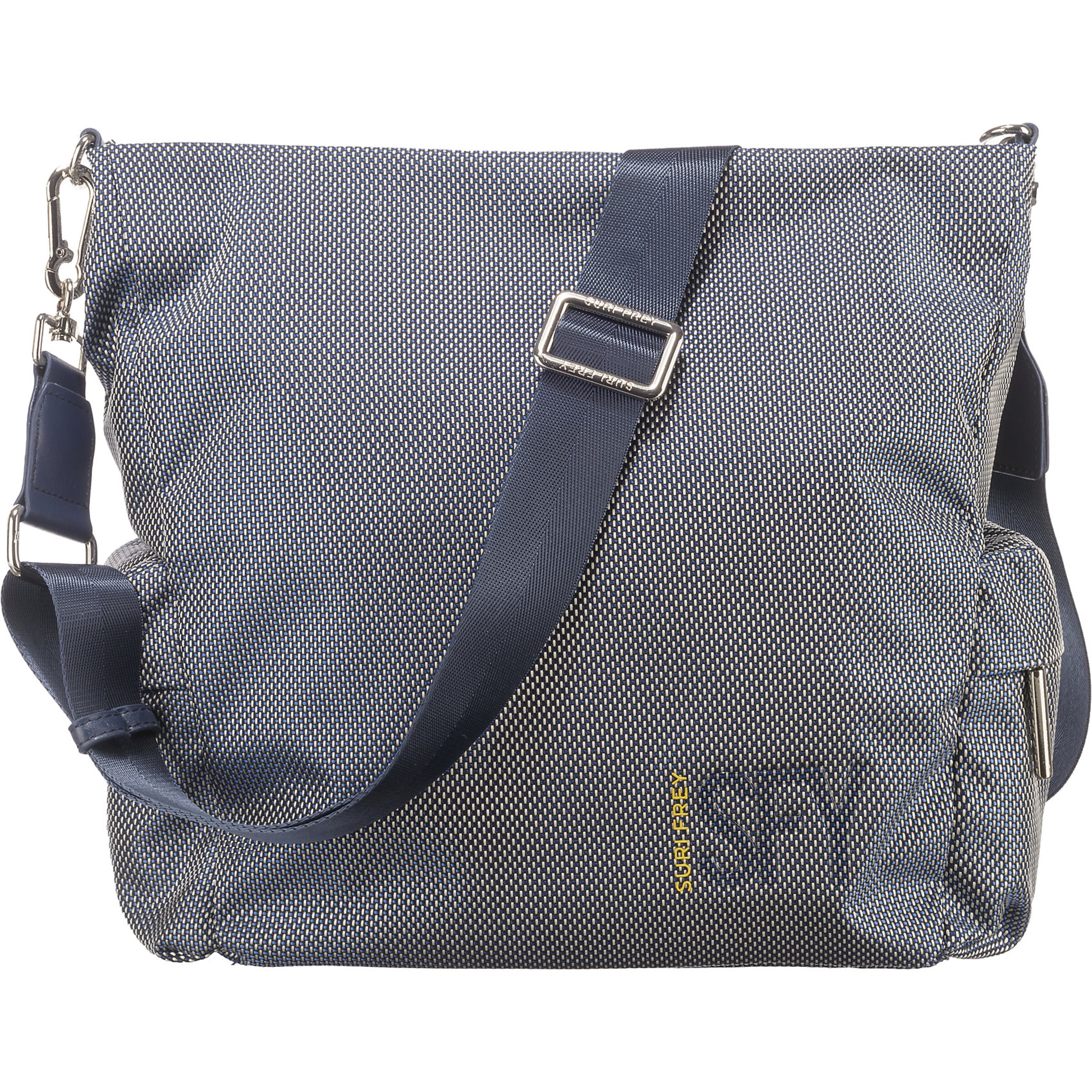 Borsa a spalla 'Sports Marry' di Suri Frey in blu: frontale