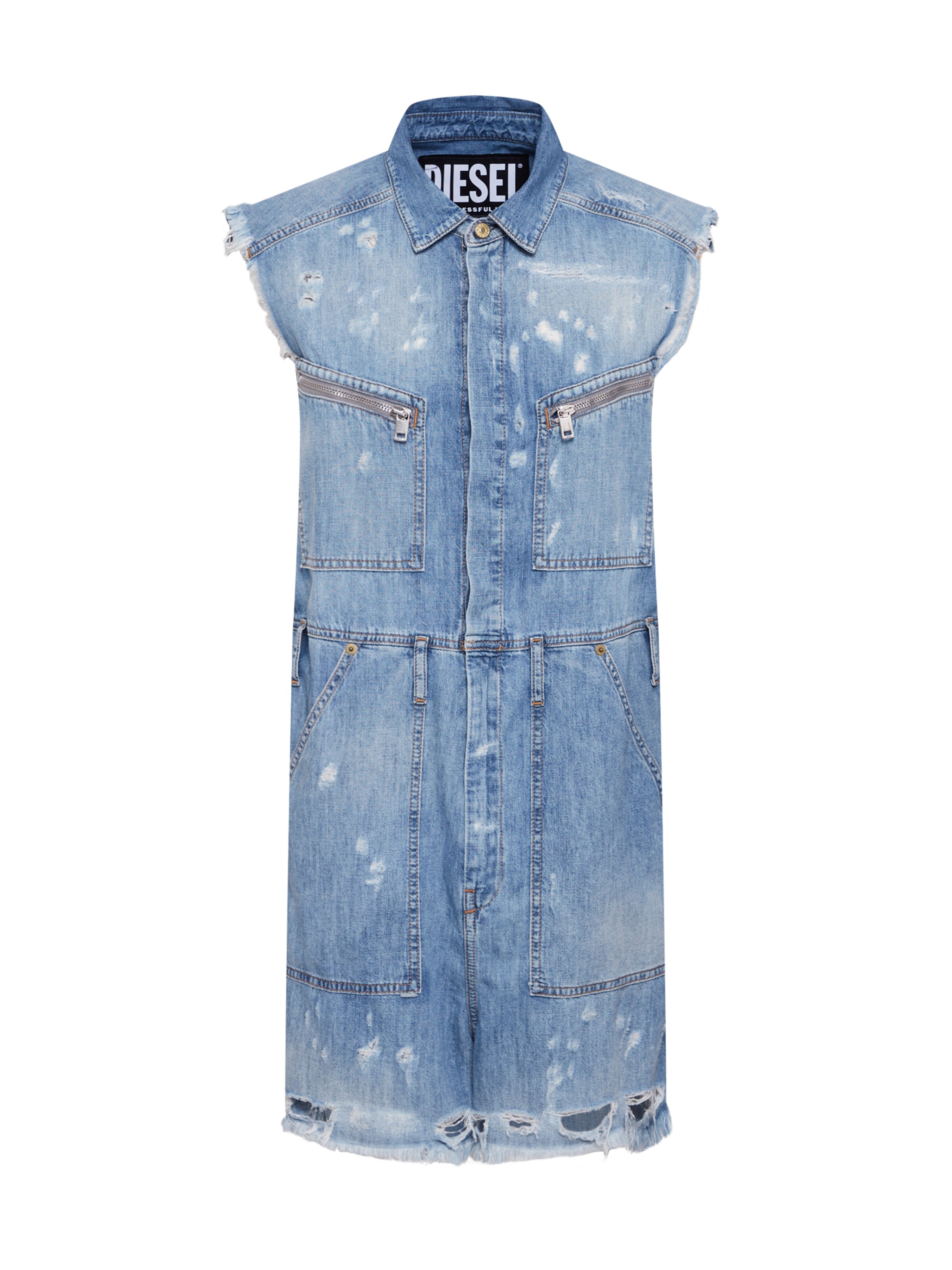 DIESEL - Jumpsuit 'BETTE' in de kleur Blauw denim