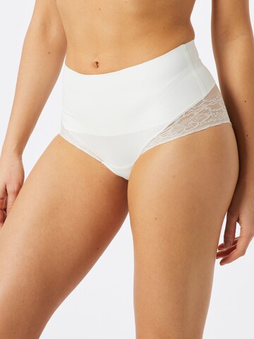 MAGIC Bodyfashion Regular Slip 'Tummy Shaper Lace' in White: front
