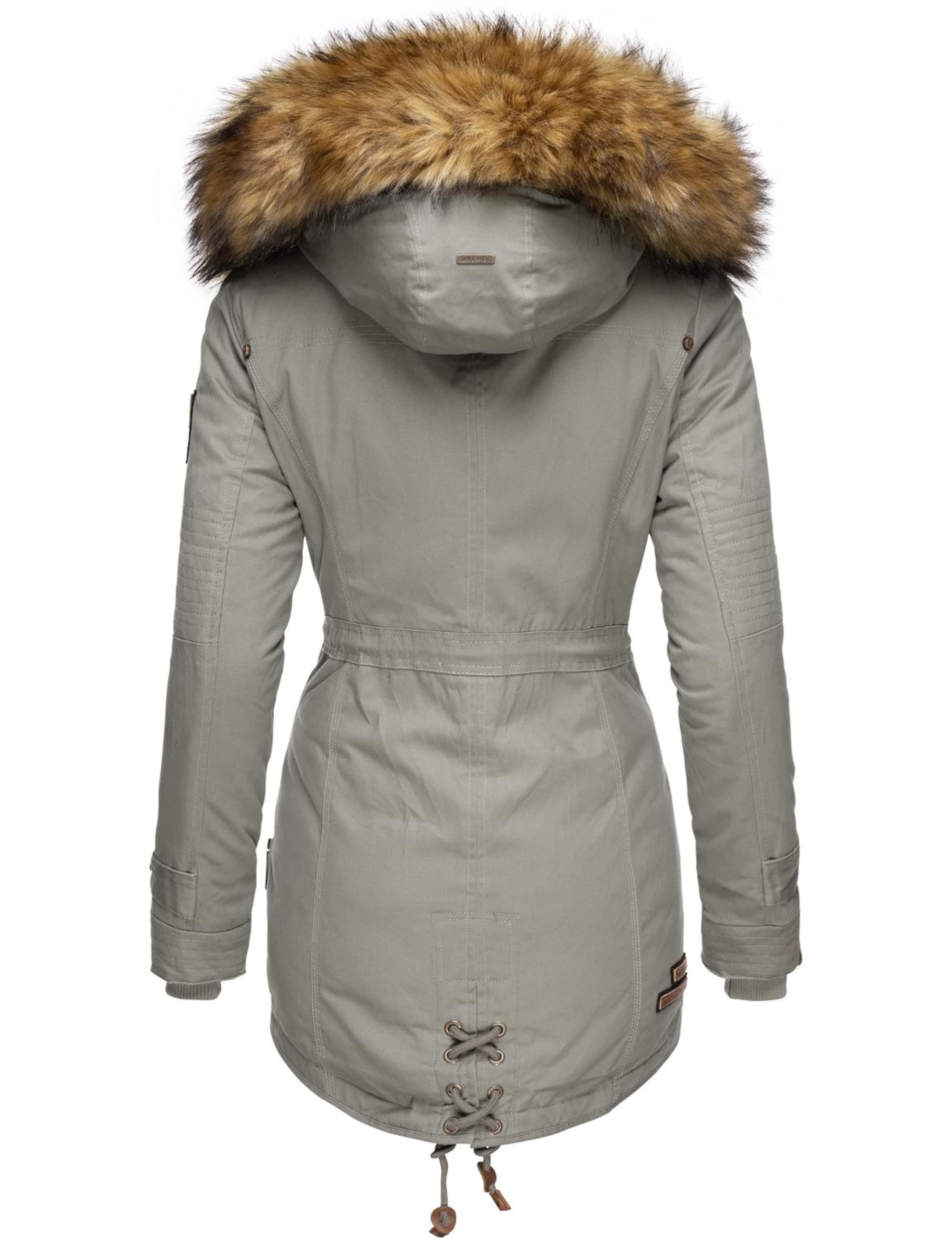 Parka d’hiver 'La Viva' MARIKOO en gris