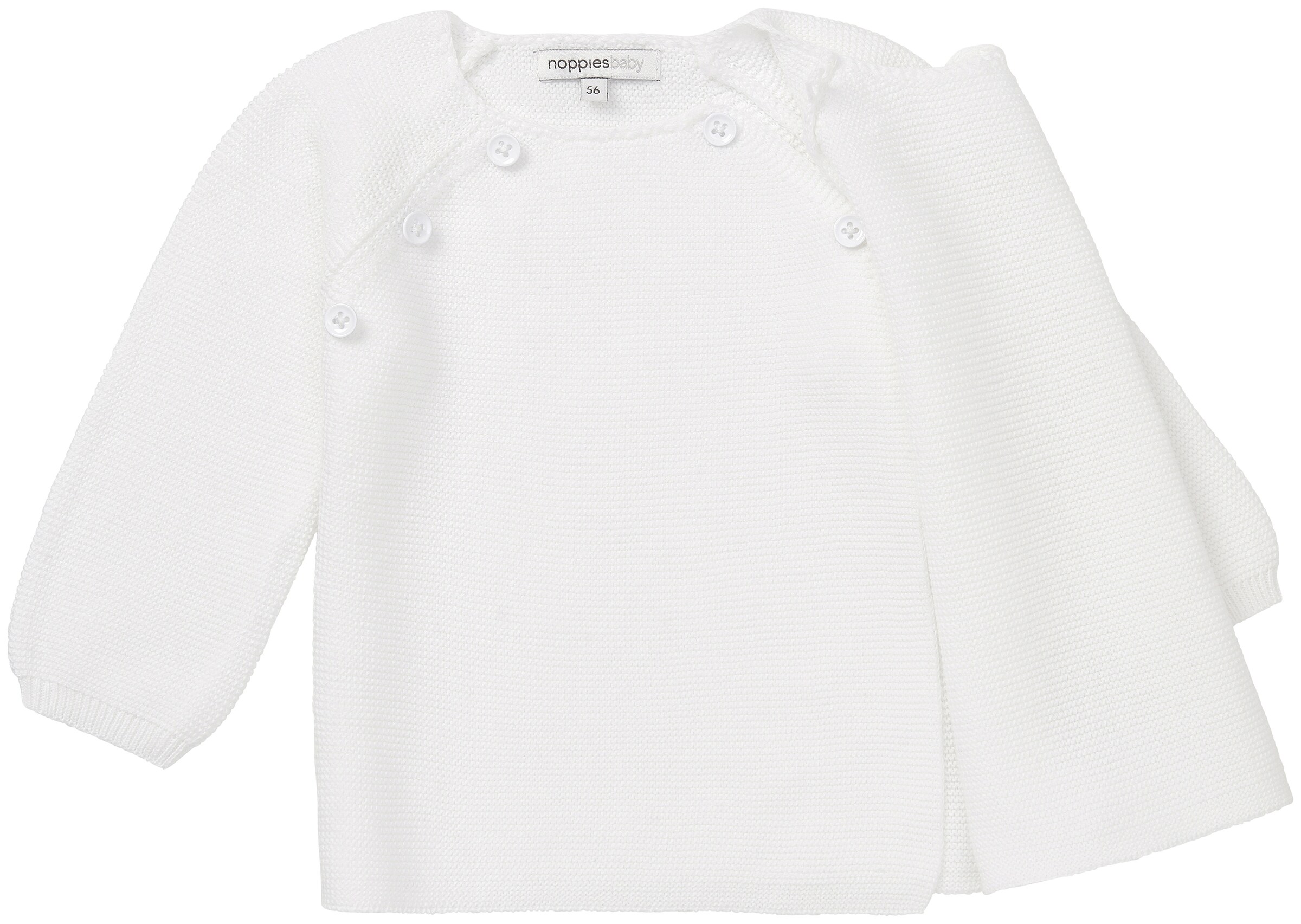 Cardigan 'Pino' Noppies en blanc