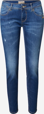 Gang Slimfit Jeans 'Faye' in Blauw: voorkant