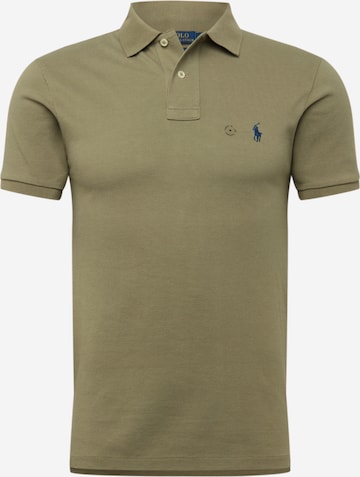 Coupe regular T-Shirt Polo Ralph Lauren en vert : devant