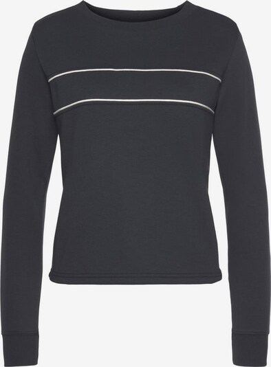 H.I.S Sweatshirt in dunkelblau / weiß, Produktansicht