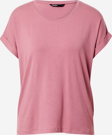 ONLY Shirt 'Moster' in Roze: voorkant