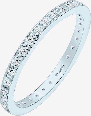 Elli DIAMONDS Ring in Zilver: voorkant