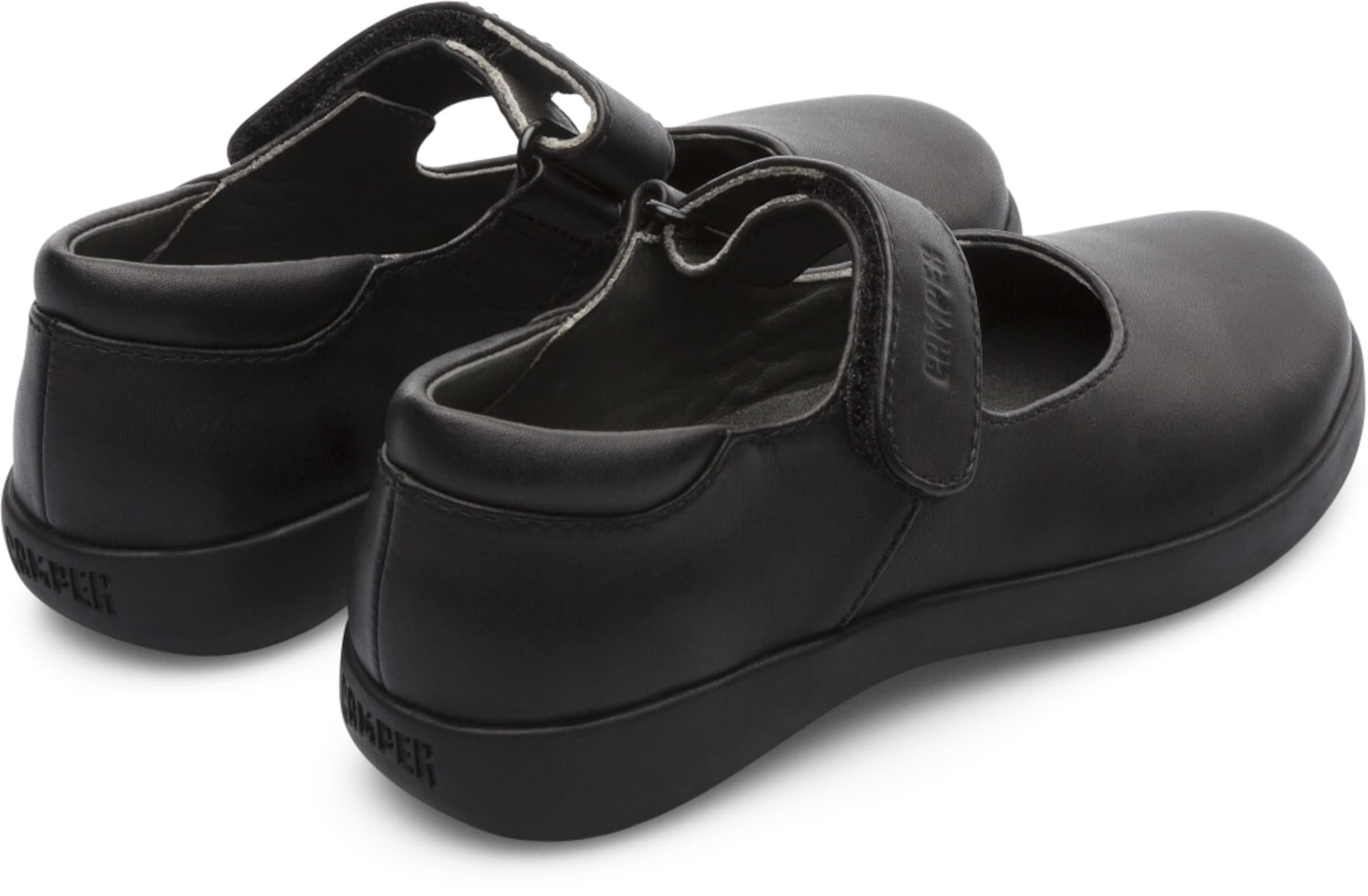 CAMPER Ballerinas ' Spiral ' in Schwarz