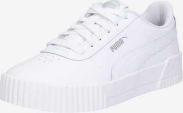 PUMA Sneakers laag 'Carina' in Wit: voorkant