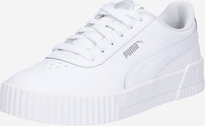 PUMA Baskets basses 'Carina' en blanc, Vue avec produit