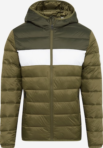 JACK & JONES Regular fit Between-Season Jacket 'Magic' in Green: front