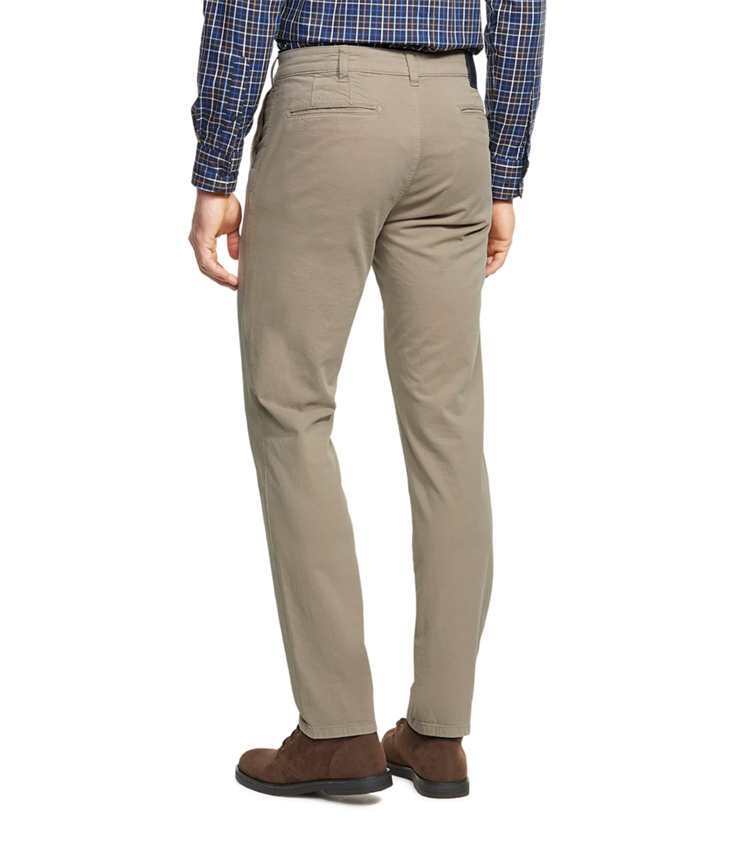 MEYER Regular Chino trousers in Brown