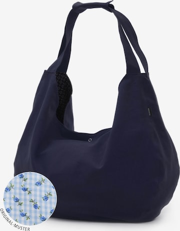 YOGISTAR.COM Sports Bag 'Active - Maxi Big - Cotton' in Blue: front