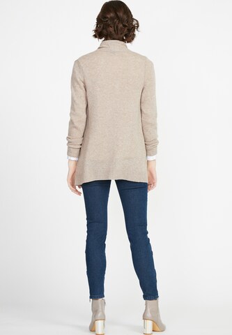 Peter Hahn Knit Cardigan in Beige