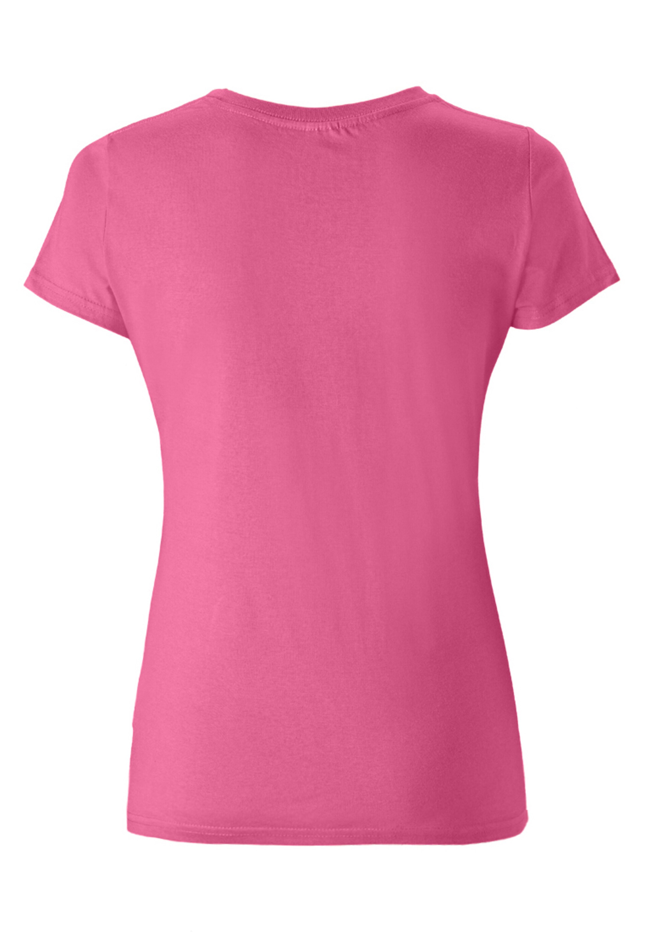 LOGOSHIRT T-Shirt 'Wonder Woman' in Pink
