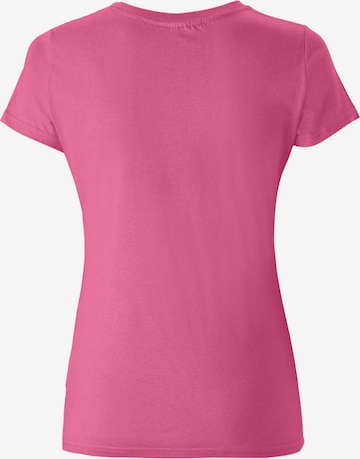 LOGOSHIRT T-Shirt 'Wonder Woman' in Pink