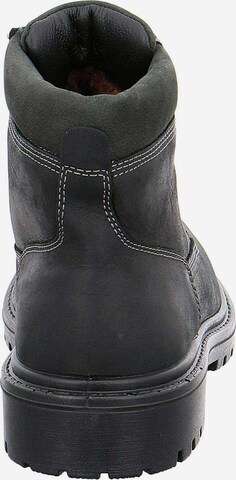 JOMOS Lace-Up Boots in Black: front