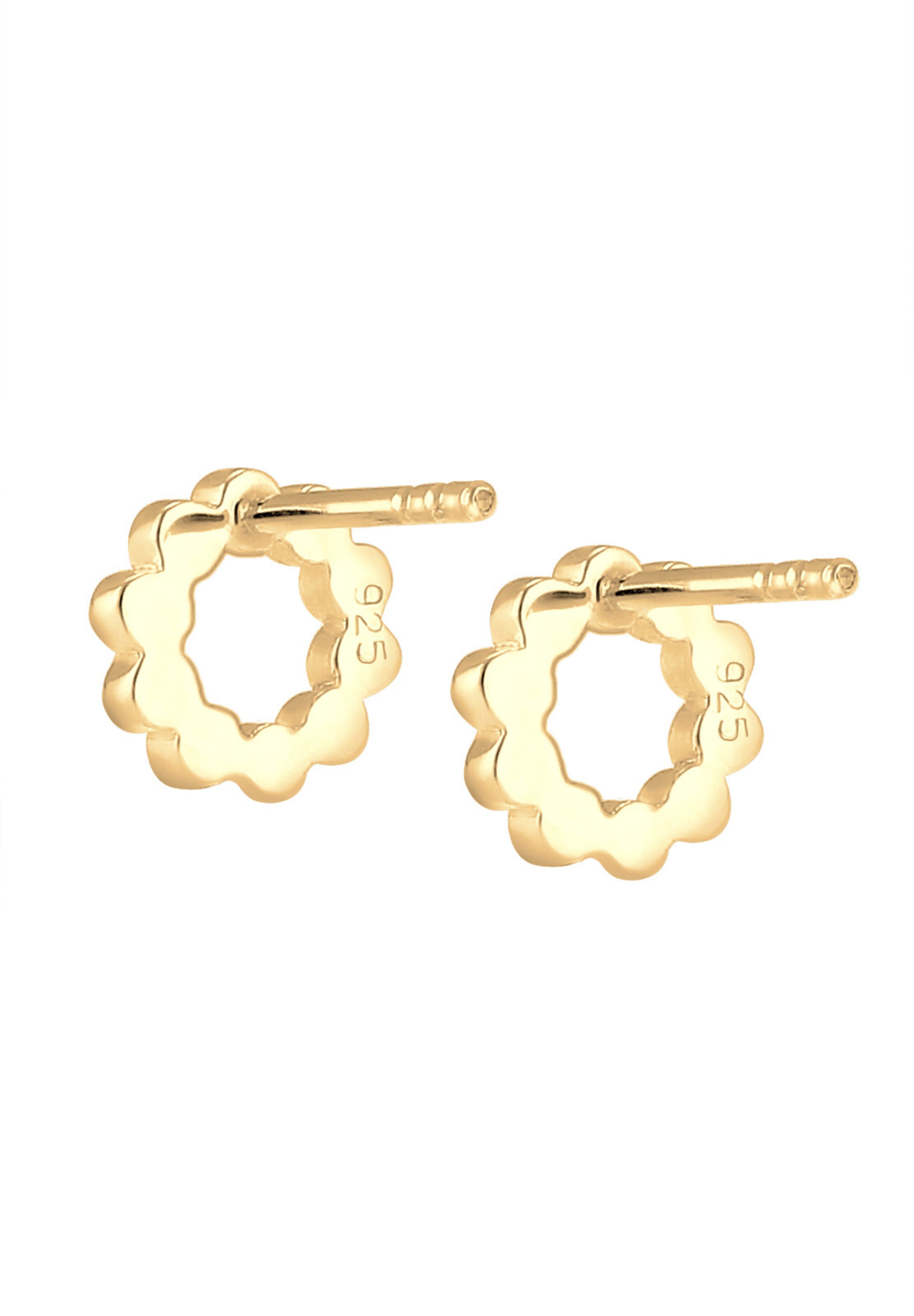 ELLI Earrings 'Kreis' in Gold