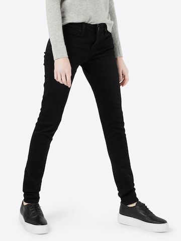 Mavi Skinny Jeans 'Adriana' in Zwart: voorkant