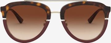 Lunettes de soleil Tory Burch en marron