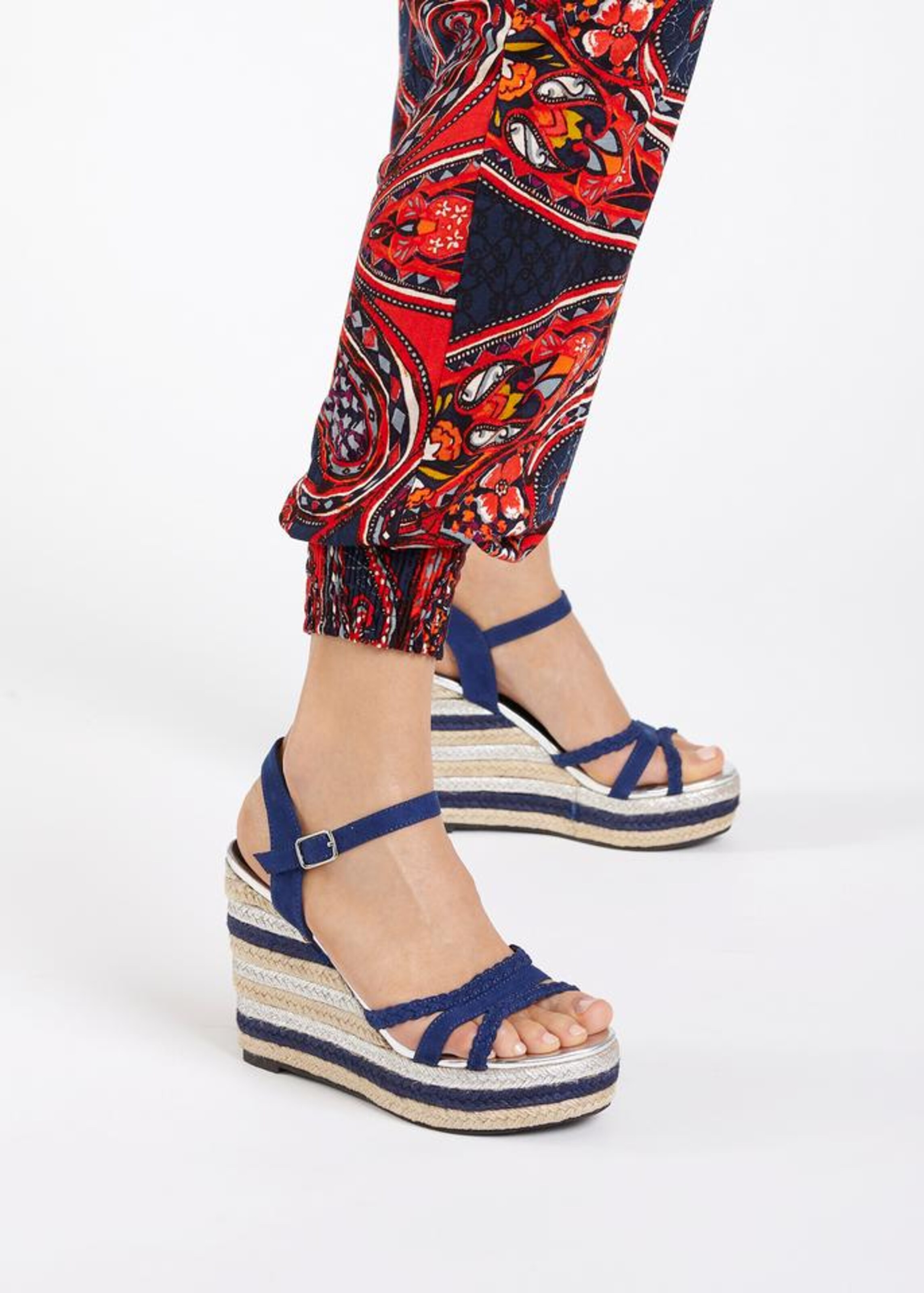 Scarpe Donna LASCANA Sandalo con cinturino in Blu Scuro 