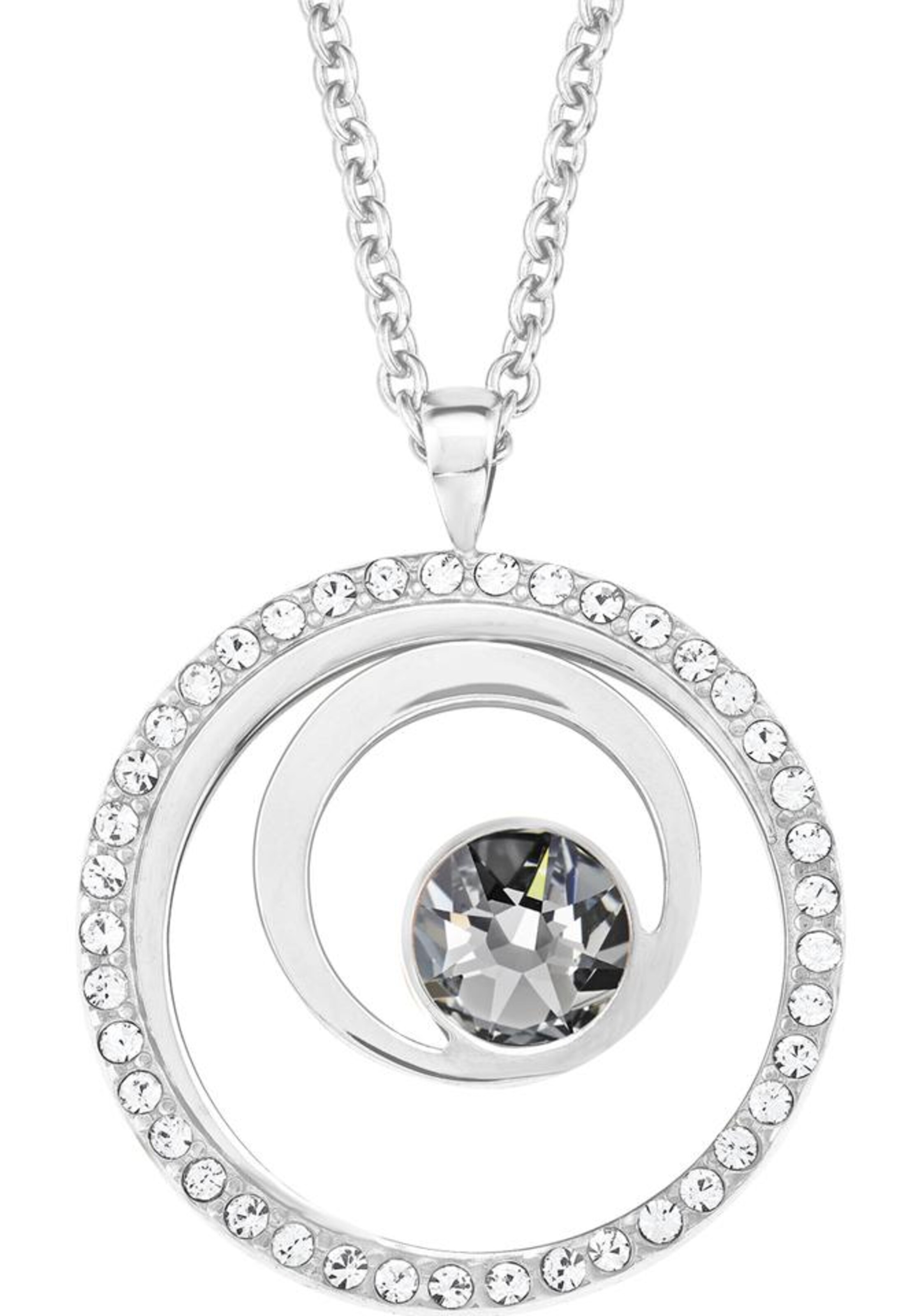 s.Oliver Necklace in Silver: front