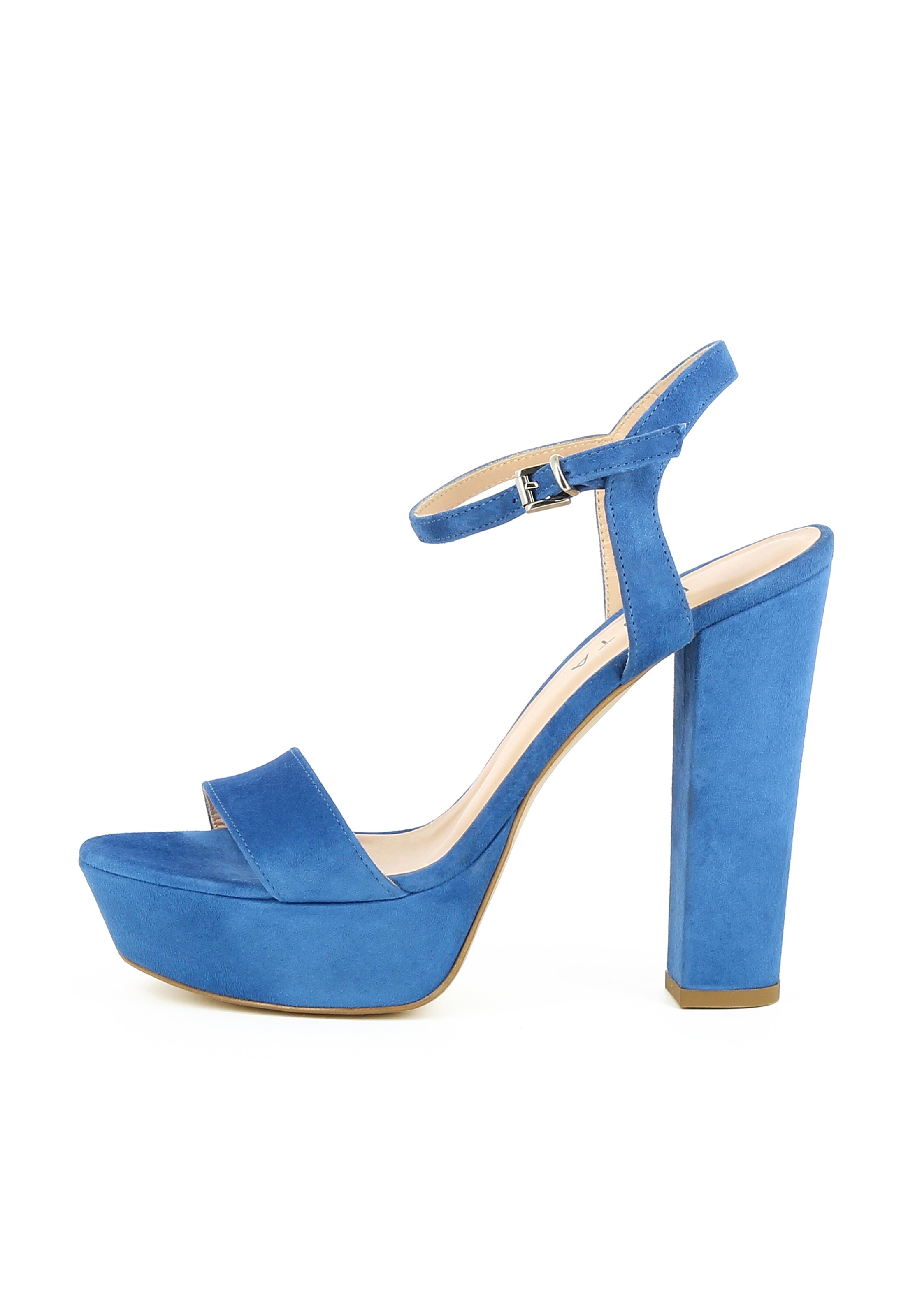 EVITA Sandalen met riem 'Stefania' in Blauw